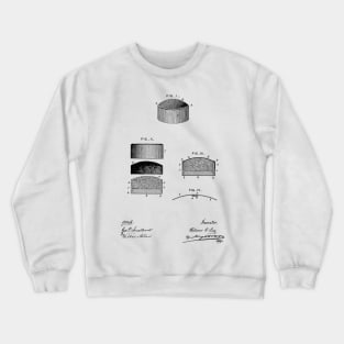 Pin Cushion Vintage Patent Hand Drawing Crewneck Sweatshirt